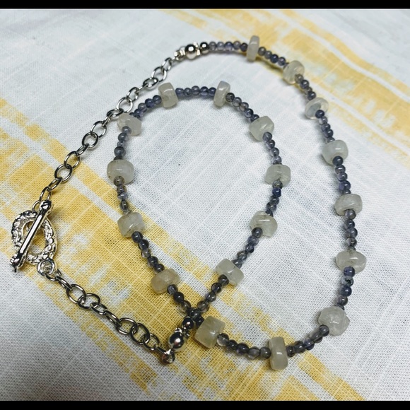 Jewelry - Amethyst and Moonstone choker